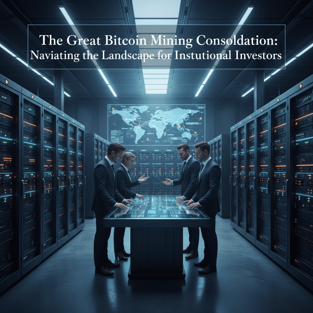 The Great Bitcoin Mining Consolidation: Navigating the Landscape for Institutional Investors