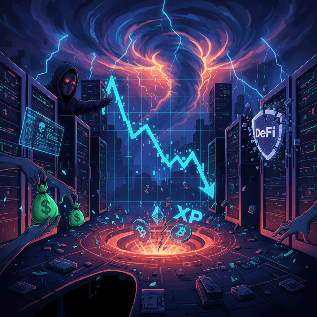 Crypto Market Turmoil: $1.73B Outflows, DeFi Hack, and XRP Volatility Ahead