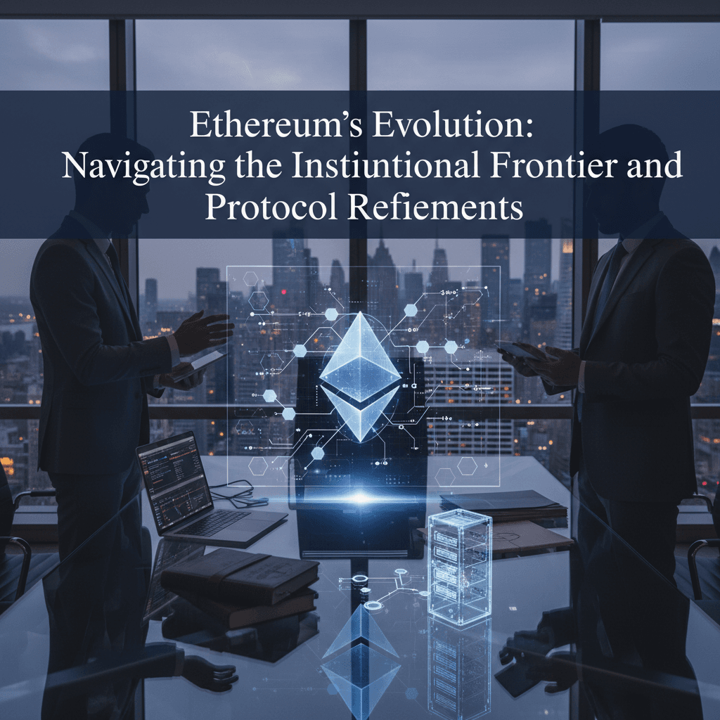 Ethereum's Evolution: Navigating the Institutional Frontier and Protocol Refinements