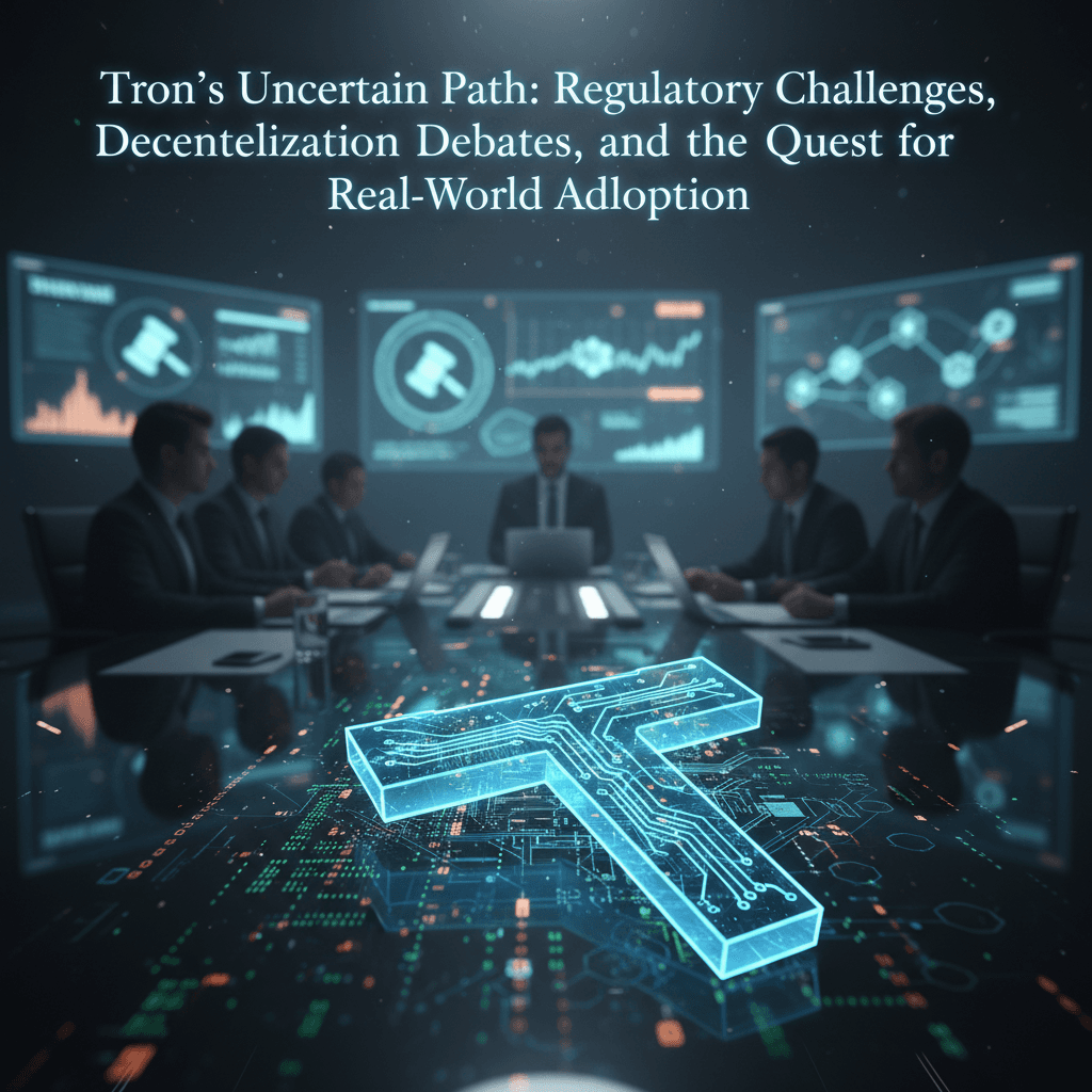 Tron's Uncertain Path: Regulatory Challenges, Decentralization Debates, and the Quest for Real-World Adoption